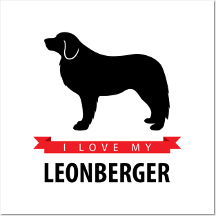 I Love My Leonberger Posters and Art